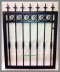 Ribble Wrought Iron Metal Garden Gate